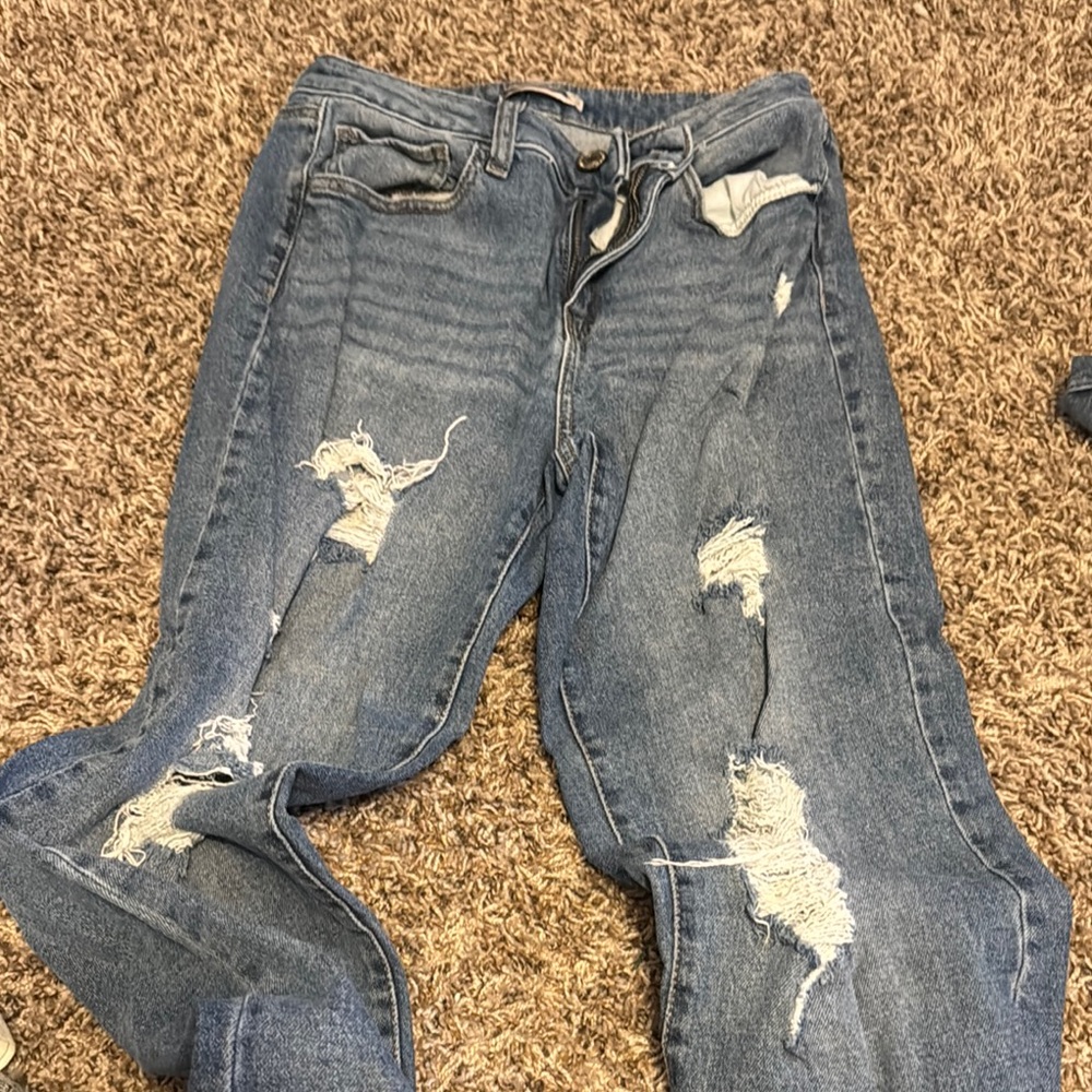 Women's Blue Skinny Jeans